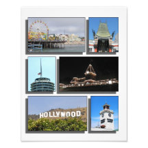 Images around Los Angeles Photo Print