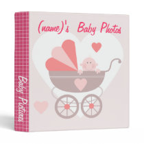 Images de bébé - rose classeur