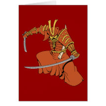 Imaginaire AR de guerrier d'arts martiaux de Ninja Carte