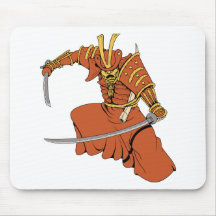 Imaginaire AR de guerrier d'arts martiaux de Ninja Tapis De Souris