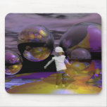 Imaginaire, mousepad surréaliste avec une petite f tapis de souris