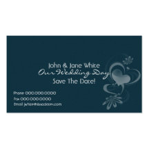Imaginaire Romance notre carte de visite de mariag