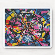 Imaginary collage mousepad