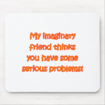Imaginary Friend Mouse Mats