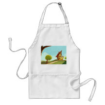 imaginary house Apron