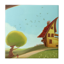 imaginary house tile