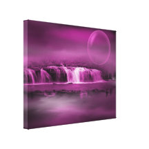 imaginary landscape lona envuelta para galerias