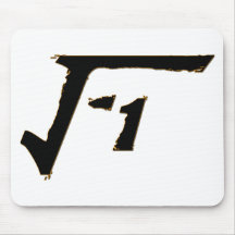 Imaginary Number Mouse Pad