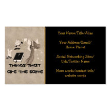 Imaginary Playthings Business Card Template
