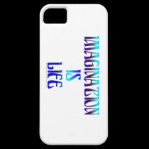 "IMAGINATION IS LIFE " iPHONE CASE casemate cases