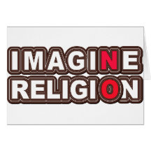 Imagine No Religion Card