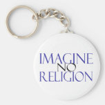 Imagine no Religion Key Chain