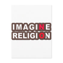 Imagine No Religion Post Card