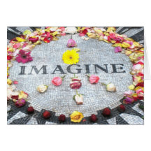 Imagine Peace Greeting Cards