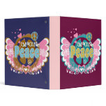 Imagine Peace Notebook Vinyl Binders