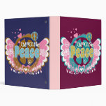 Imagine Peace Notebook Vinyl Binders
