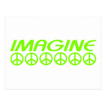 IMAGINE PEACE POSTCARDS