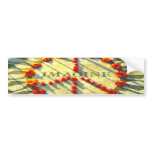 "Imagine" Peace Sign -- Bumper Sticker