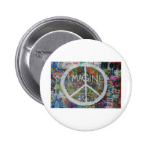 Imagine Pinback Button