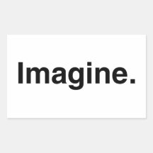 Imagine Sticker