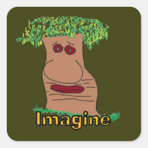 imagine tree stickers