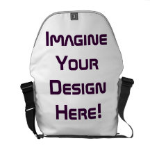 Imagine Your Design Here!  Rickshaw Messenger Bag