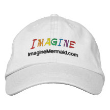 ImagineMermaid.com Imagine Promotional Embroidered Baseball Cap