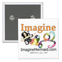 ImagineMermaid.com promotional Pin