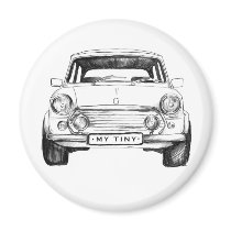 Imán Coche inglés clásico Frontal