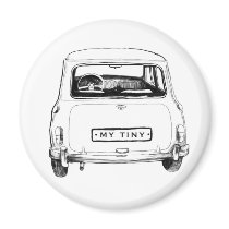 Imán Coche inglés clásico