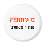 IMAN FERRY G,TRANCE 4 ME REFRIGERATOR MAGNET