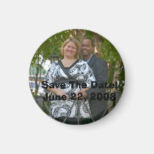 IMG_1760a, Save The Date!June 22, 2008 Fridge Magnet