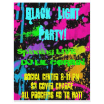 img-thing, Black Light Party!, Social Centre 8-...