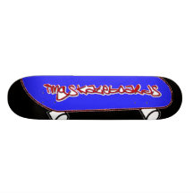 imgskateboards (Skateboard) - blue & red