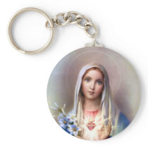 Immaculate Heart of Mary Key Chains