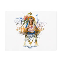 Immaculate Heart of Mary Postcard