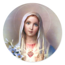 Immaculate Heart of Mary Stickers