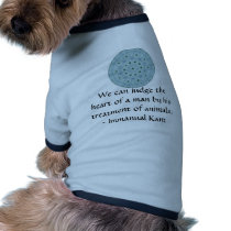 Immanual Kant Animal Rights  quote Dog T Shirt