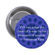 Immanual Kant Animal Rights  quote Pins