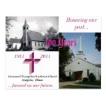 Immanuel 100th Anniversary Postcards