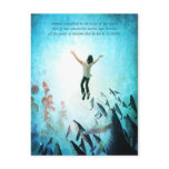 Immerse Ocean Postcard