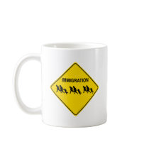 Immigration Crossing Mug