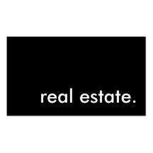 immobiliers cartes de visite personnelles