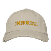 Immortal Embroidered Hats