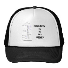 Immunity Is In My Genes (Immunology Chromosome 6) Mesh Hats