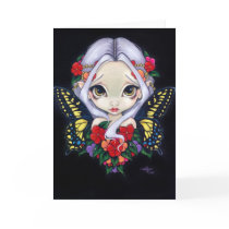 "Impatiens Fairy" Greeting Card