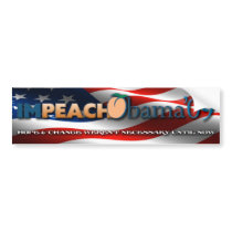 Impeach Obama09 Bumper Sticker