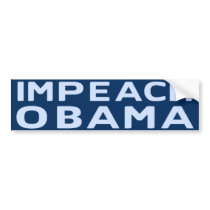 Impeach Obama Bumper Sticker
