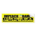 Impeach Obama bumper stickers