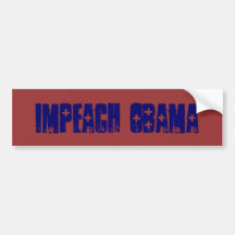imPEACH ObaMA Bumper Sticker